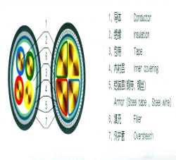 電纜結構圖